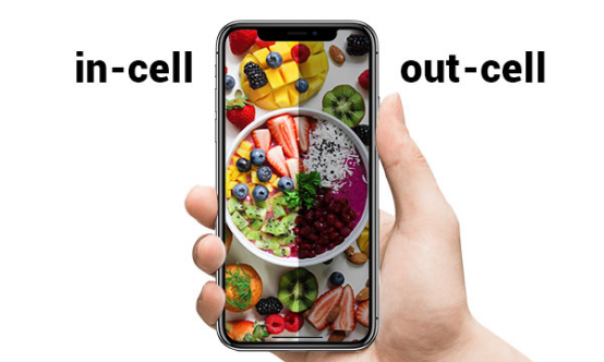 SCR TFT In-cell and TFT Out-cell Screen Comparison Test