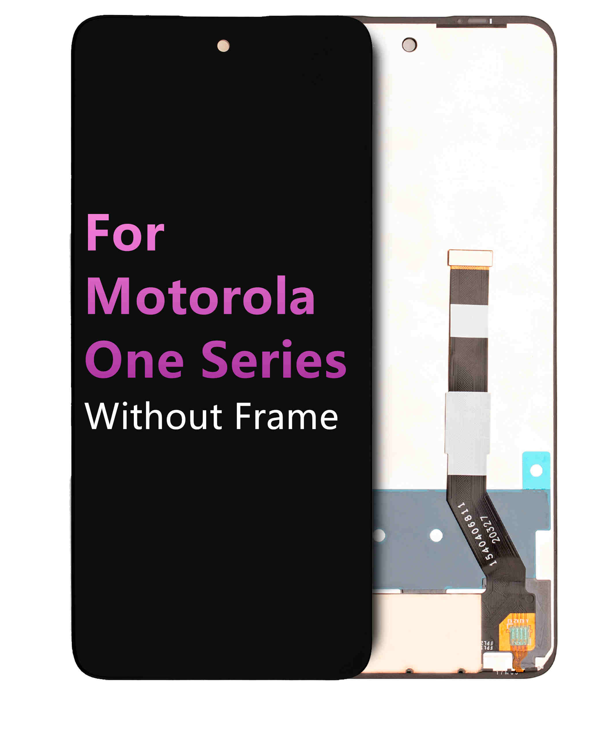 LCD Touch Display Digitizer Without Frame For Motorola One Series